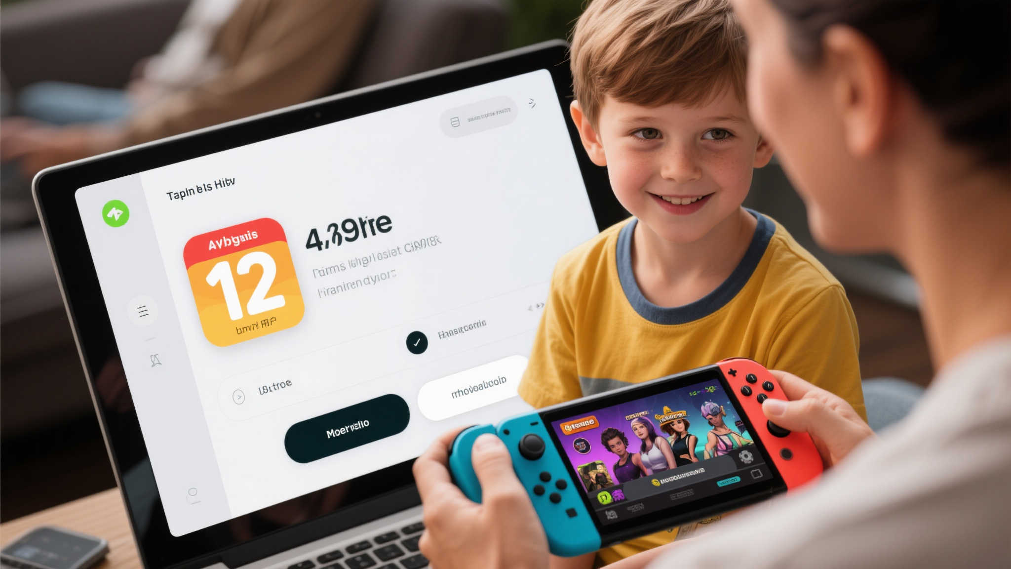 通过与年龄挂钩的分级设置，家长可以轻松屏