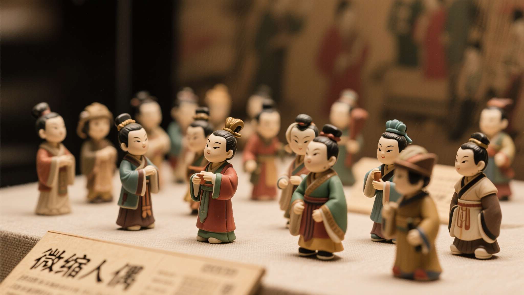牙膏干掉挤不出来是怎么回事 很多人以为手办是现代动漫周边的产物,但翻开历史,你会发现古人对"微缩人偶"的热爱